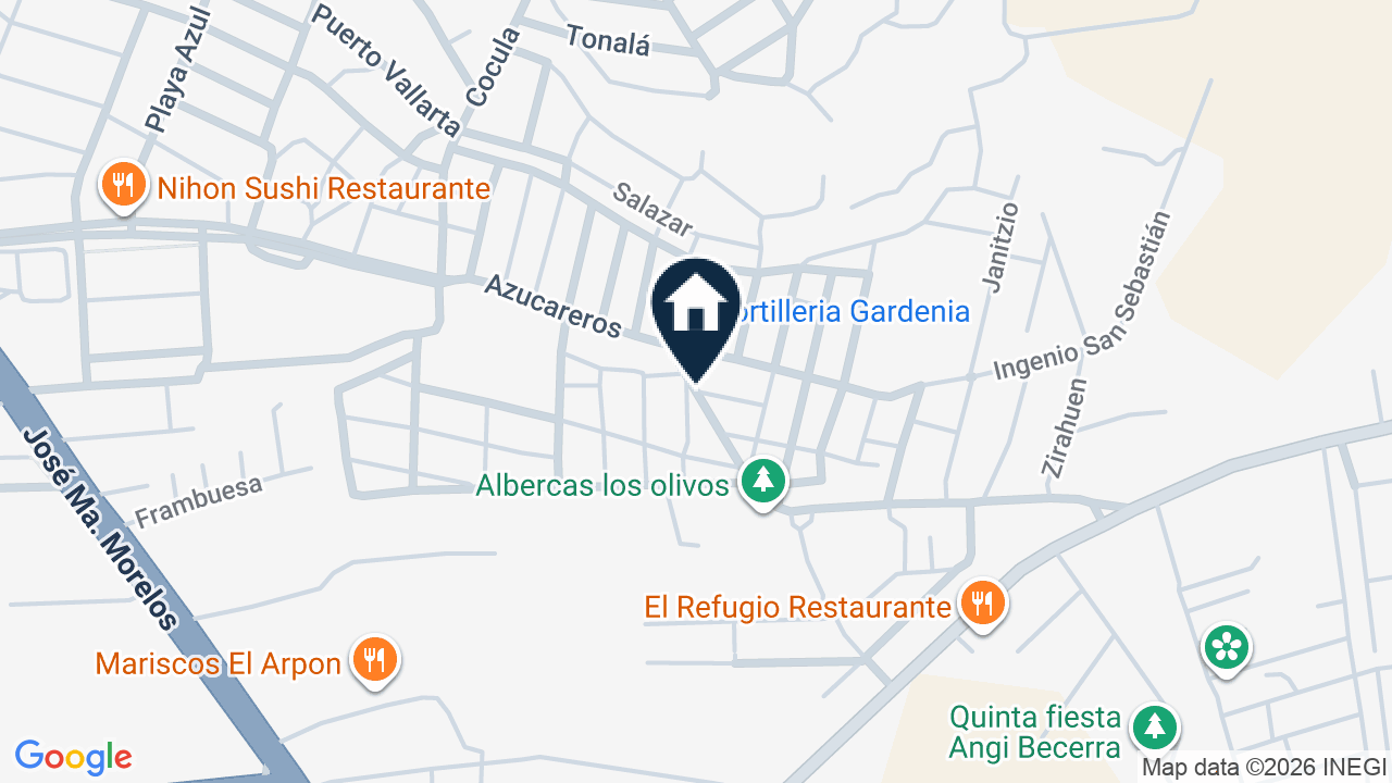 Mapa de Ingenio el Dorado, colonia La Providencia, Los Reyes